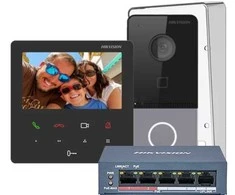 Hikvision SP telefonspynės komplektas DS-KIS606-P