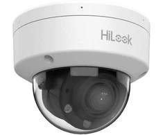 HiLook dome IPC-D640HA-LZU F2.8-12 (balta, 4 MP, 30 m. IR, 30 m. LED, Hybrid Light)