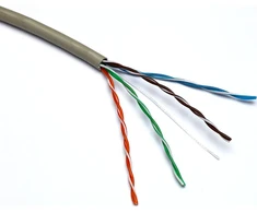 Kabelis ryšio Excel 100-065 Cat5 U/UTP (PVC, ECA, pilkas, ritė 305m.)