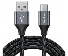 Kita USB-A – USB-C kabelis Wirellee (15W, USB 2.0, 1 m)