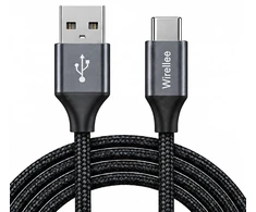 Kita USB-A – USB-C kabelis Wirellee (15W, USB 2.0, 1 m)
