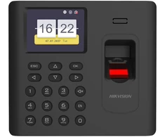 Pirštų atspaudų ir praėjimo kontrolės terminalas Hikvision DS-K1201AMF