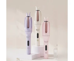 Automatinės plaukų garbanojimo žnyplės FIT2 ZC889, 28 mm, 4 temperatūros, garso signalas, violetinės