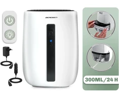 Automatinis oro sausintuvas Berdsen BD-855 su 12 V automobiliniu adapteriu, 800 ml, baltas