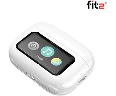 Belaidės ausinės FIT2 A9PRO, baltos