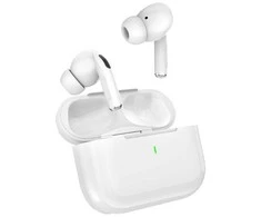 Belaidės TWS ausinės FIT2 FITY07 Bluetooth 5.4 su 13mm garsiakalbiu, balta