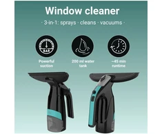 Belaidis langų valytuvas FIT2 SmartHome 3-viename 200 ml 28 cm su USB-C