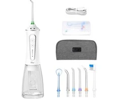 Burnos irigatorius FIT2 HFP11 su 5 režimais, 6 antgaliais, 300 ml talpa, 2500 mAh