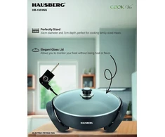 Elektrinė keptuvė Hausberg HB-1303NG, Ø30 cm
