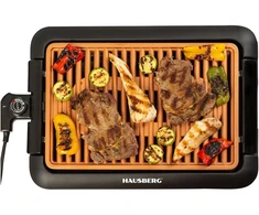 Elektrinis barbekiu grilis su keramine danga Hausberg HB-537