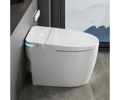 Grindinis išmanusis klozetas FIT2 SmartHome T9008 su bide, šildoma sėdyne, šilto oro džiovintuvu ir UV savaiminiu išsivalymu