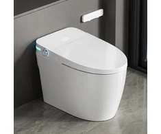 Grindinis išmanusis klozetas FIT2 SmartHome T9008 su bide, šildoma sėdyne, šilto oro džiovintuvu ir UV savaiminiu išsivalymu