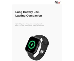 Išmanusis laikrodis FIT2 S11MH, juodas