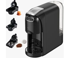 Kapsulinis kavos aparatas FIT2 Uno 3-in-1 Nespresso, Dolce Gusto ir malta kava, 20 barų, 1400 W, 700 ml