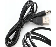 Retoo Kabelis Maitinimo laidas USB nuolatinės srovės įkroviklis 5,5 mm 5 V universalus energiją taupantis