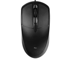 Optinė pelė su laidu FIT2 M2, USB, 1000 DPI, juoda