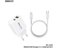 REMAX 20W greitasis įkroviklis RP-U120, USB, Type-C