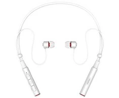 Belaidės ausinės su kakliuku REMAX RB-S6 Bluetooth, juoda: Spalva - Balta