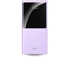 Remax Plona greitojo įkrovimo išorinė baterija FIT2 K10 10000mAh 22.5W PD, violetinė