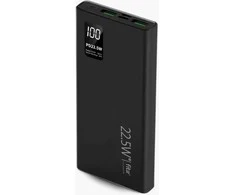 Remax Greitojo įkrovimo išorinė baterija FIT2 K7 10000mAh 22.5W PD su USB-C, juoda