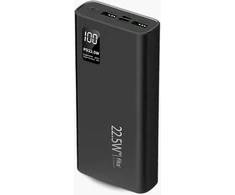 Remax Greitojo įkrovimo išorinė baterija FIT2 K8 20000mAh 22.5W PD su USB-C, juoda