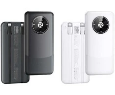 Išorinė baterija (Powerbank) REMAX RPP-37 10000mAh 2.1A 2×USB, balta