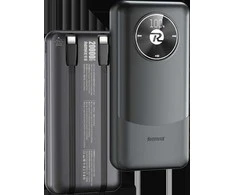 Išorinė baterija (Powerbank) REMAX RPP-38 20000mAh 2.4A su 2× USB, juoda