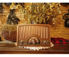 Retro radijas Retropolis Memphis AM/FM/SW, Bluetooth, Micro SD, USB
