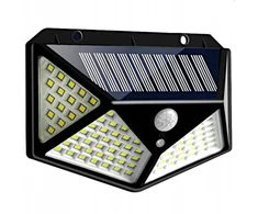 Saulės energijos LED sieninis šviestuvas SuperLED MARS 6W 600 lm su judesio ir prieblandos jutikliu
