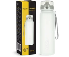 Sportinė gertuvė 4FIZJO 650 ml, tritanas, pilka