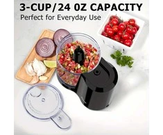 Elektrinis daržovių ir vaisių smulkintuvas FIT2 7012 100W, 710 ml, kompaktiškas