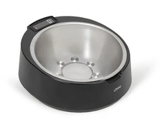 Virtuvinės svarstyklės Dubenėlis gyvūnams su integruotomis svarstyklėmis Livoo PET109N 800 ml, 5kg, nerūdijančiojo plieno, juodas