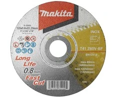 Makita Pjovimo diskas 125X0.8mm, Z60V-BF, Inox (12Vnt.) E-22953-12