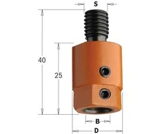 Adapteris CMT 302.080.02; M10