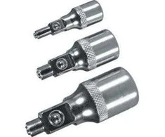 Adapterių rinkinys Condor Werkzeug C20703; 1/4''; 3/8''; 1/2''; 3 vnt.