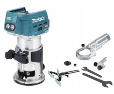 Akumuliatorinė kantų freza Makita RT001GZ17; 40 V (be akumuliatoriaus ir pakrovėjo)