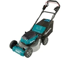 Akumuliatorinė savaeigė vejapjovė Makita DLM465PT4; 2x18 V; 4x5,0 Ah akum.