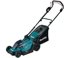 Makita DLM330RT akumuliatorinė vejapjovė 18 V ličio jonų, 1 x 5,0 Ah, DC18RC, 33 cm, 3 viename (pjovimas / surinkimas / mulčiavimas), 12,6kg,