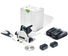 Akumuliatorinis diskinis pjūklas Festool TSC 55 5,0 KEBI-Plus/XL; 18 V; 2x5,0 Ah akum.