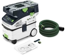 Akumuliatorinis dulkių siurblys Festool CLEANTEC CTLC MIDI I-Basic; 18 V (be akumuliatoriaus ir pakrovėjo)