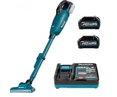 Makita CL001GD202 Akumuliatorinis dulkių siurblys 40V XGT, 125W, 2X2,5Ah