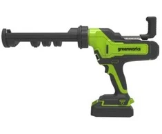 Akumuliatorinis hermetiko pistoletas Greenworks G24CG; 24 V (be akumuliatoriaus ir pakrovėjo)