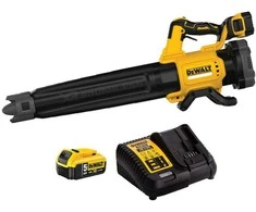 Akumuliatorinis lapų pūstuvas DeWalt DCMBL562P1-QW; 18 V; 1x5,0 Ah akum.
