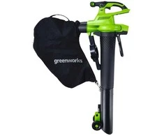 Akumuliatorinis lapų pūstuvas Greenworks GD40BVII; 40 V (be akumuliatoriaus ir pakrovėjo)