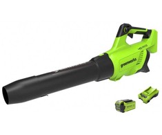 Akumuliatorinis lapų pūstuvas Greenworks G40ABK2II; 40 V; 1x2,0 Ah akum.
