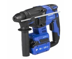 Akumuliatorinis perforatorius RawlPlug R-PRH18-XL2; 2,0 J; SDS-plus; 18 V; 2x5,0 Ah akum.