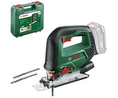 Akumuliatorinis siaurapjūklis Bosch Advanced Saw 18V-140; 18 V (be akumuliatoriaus ir pakrovėjo) + lagaminas