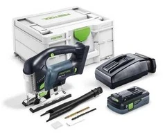 Akumuliatorinis siaurapjūklis Festool PSBC 420 HPC 4,0 EBI-Plus CARVEX; 18 V; 1x4,0 Ah akum.