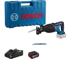 Akumuliatorinis tiesinis pjūklas Bosch GSA 185-LI; 18 V; 1x5,0 Ah akum.