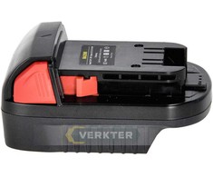 Akumuliatorių adapteris Ahlio; Makita į Milwaukee; skirtas tik 18 V